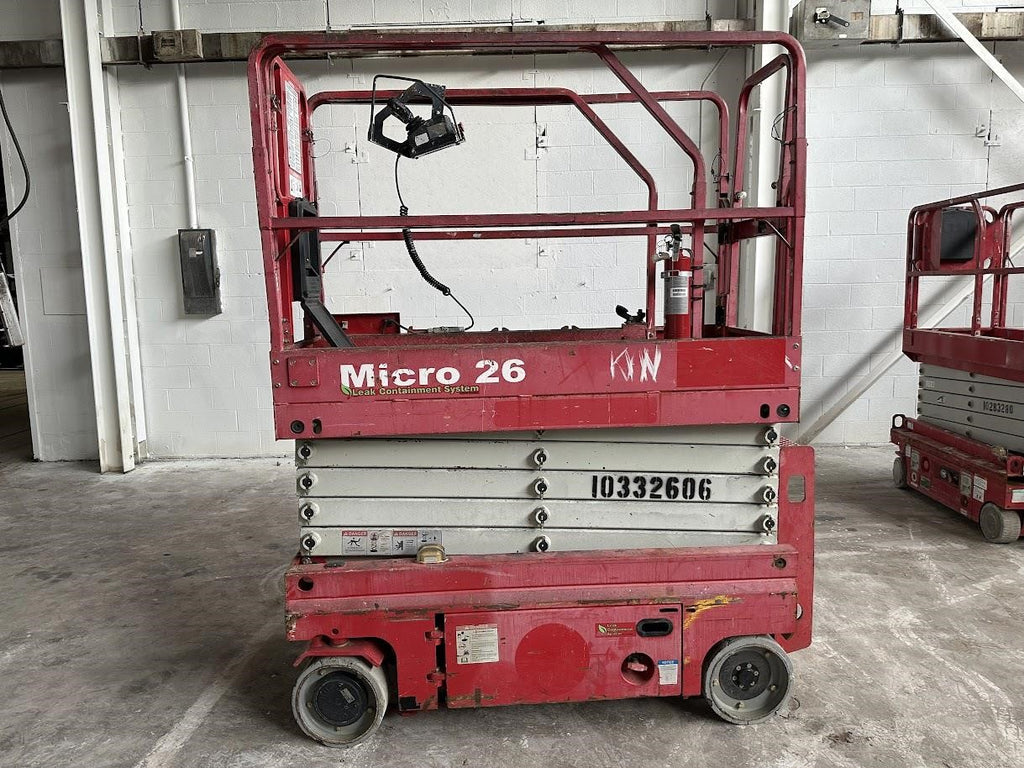 2021 MEC Lithium Battery Micro26 26' Electric Scissor Lift