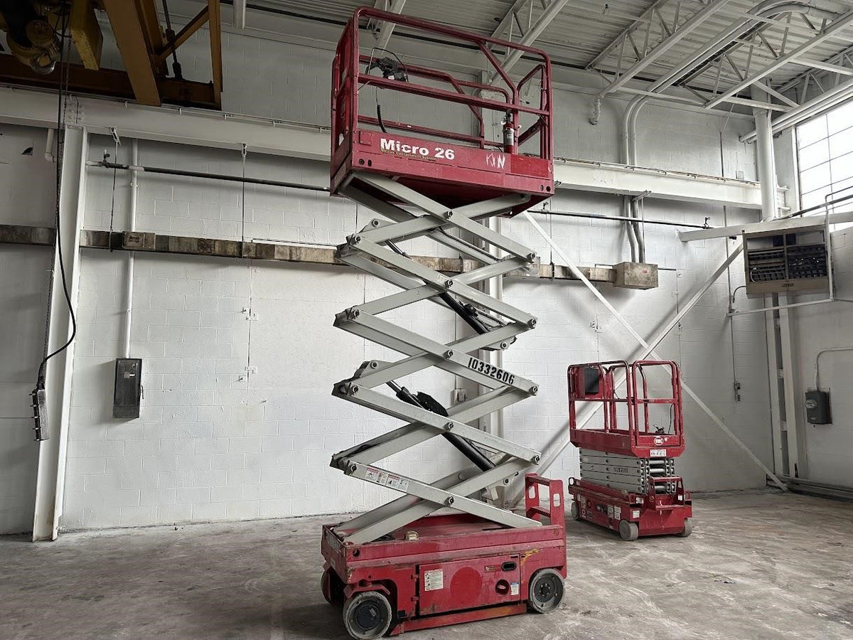 2021 MEC Lithium Battery Micro26 26' Electric Scissor Lift