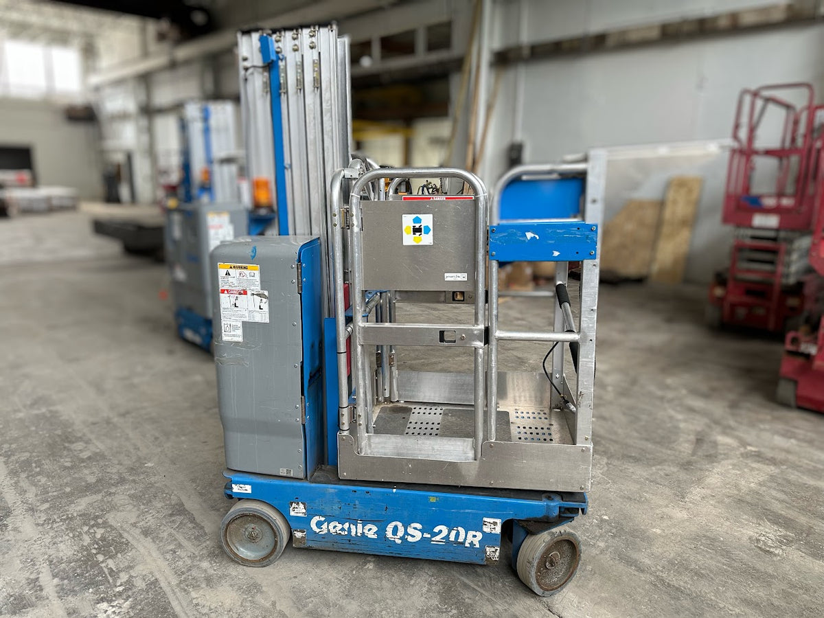 2014 Genie QS-20 Electric Vertical Mast Lift