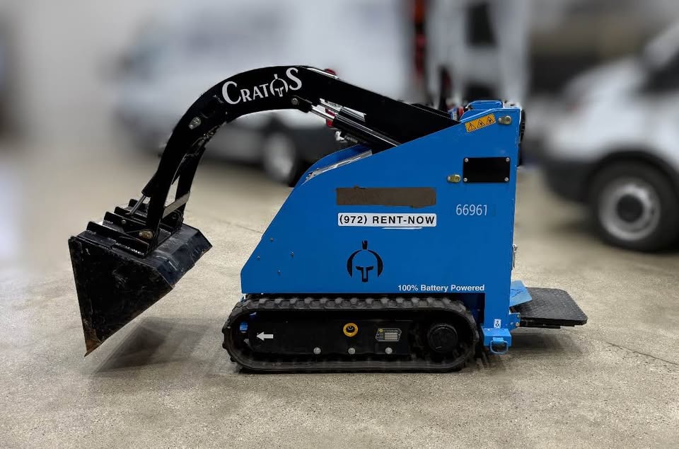 2024 Cratos THR2000 Electric Stand-On Skid Steer – Zero Emissions / Compact