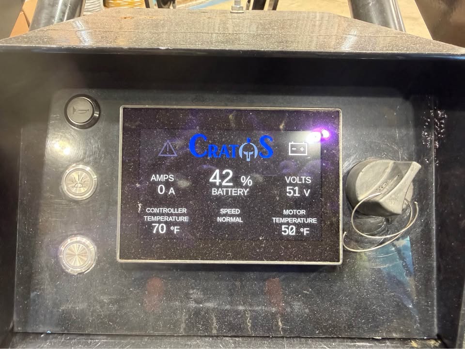2024 Cratos THR2000 Electric Stand-On Skid Steer – Zero Emissions / Compact