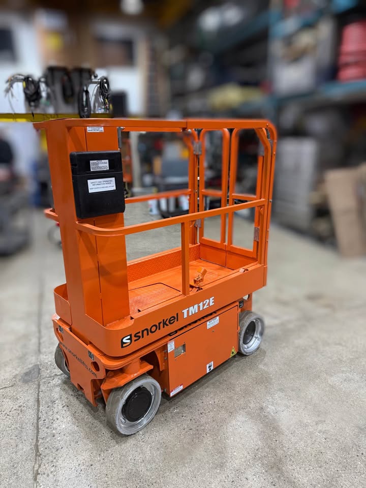 2018 Snorkel TM12E Vertical Mast Lift