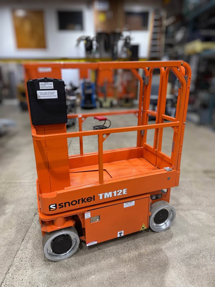 2018 Snorkel TM12E Vertical Mast Lift