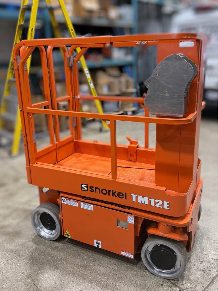 2018 Snorkel TM12E Vertical Mast Lift
